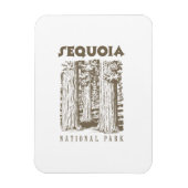 Magnet Flexible Parc national de Sequoia (Vertical)