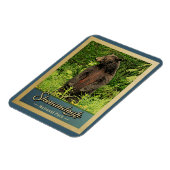 Magnet Flexible Parc national de Shenandoah Ours Vintage (Côté Gauche)