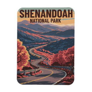 Magnet Flexible Parc national de Shenandoah Virginia Wilderness Ar