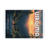 Magnet Flexible Parc national de Shenandoah, Virginie (Horizontal)