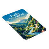 Magnet Flexible Parc national de Sotchi Russie (Côté Droit)