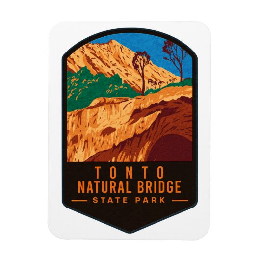 Magnet Flexible Parc national de Tonto Natural Bridge (Vertical)