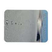 Magnet Flexible Parc national de White Sands Nouveau Mexique (Horizontal)