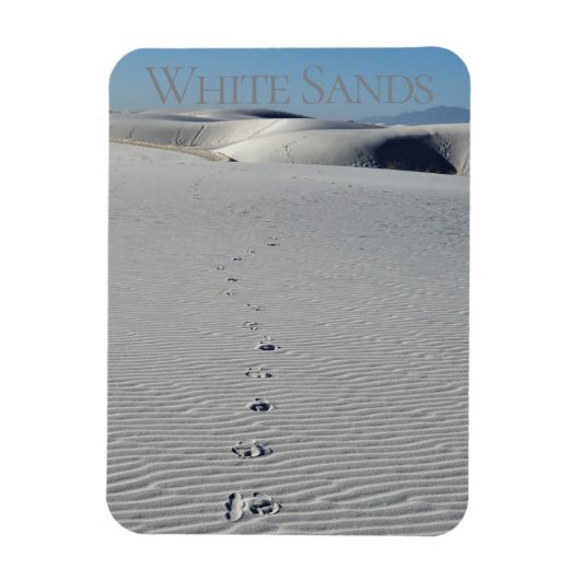 Magnet Flexible Parc national de White Sands Nouveau Mexique (Vertical)