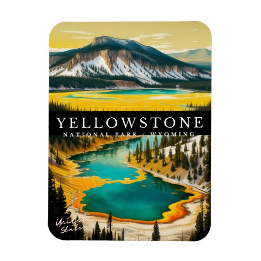 MAGNET FLEXIBLE PARC NATIONAL DE YELLOWSTONE (Vertical)