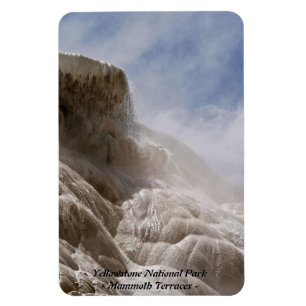 MAGNET FLEXIBLE PARC NATIONAL DE YELLOWSTONE, TERRACES DE MAMMOTH