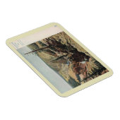 Magnet Flexible Parc national de Yellowstone, Vintage (Côté Droit)