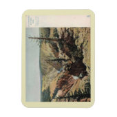 Magnet Flexible Parc national de Yellowstone, Vintage (Vertical)