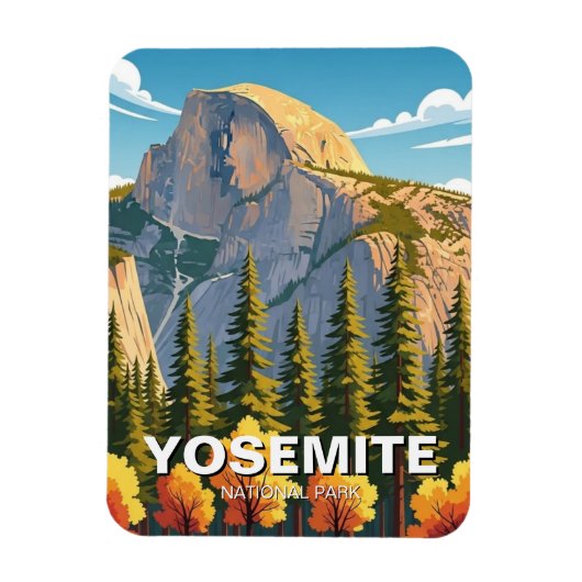 Magnet Flexible Parc national de Yosemite (Vertical)