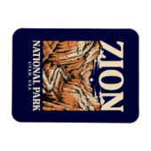 Magnet Flexible Parc national de Zion Red Cliffs (Horizontal)