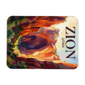Magnet Flexible Parc national de Zion USA (Horizontal)
