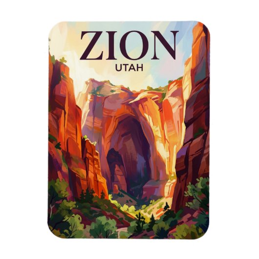 Magnet Flexible Parc national de Zion USA (Vertical)