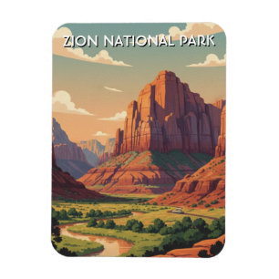 Magnet Flexible Parc national de Zion Utah