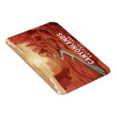 Magnet Flexible Parc national des Cantons coucher du soleil (Côté Droit)