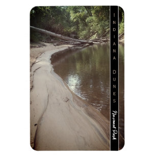 Magnet Flexible Parc national des dunes d'Indiana Creek Photo Pos