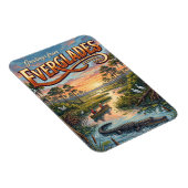 Magnet Flexible Parc national des Everglades Floride (Côté Droit)