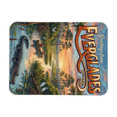 Magnet Flexible Parc national des Everglades Floride (Horizontal)