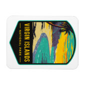 Magnet Flexible Parc national des Îles Vierges (Horizontal)