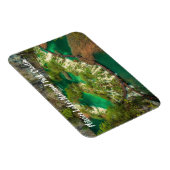 Magnet Flexible Parc national des Lacs Plitvice Croatie stylisé (Côté Droit)