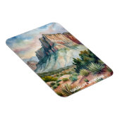 Magnet Flexible Parc national des Monts Guadalupe Aquarelle (Côté Droit)