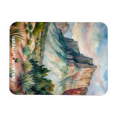 Magnet Flexible Parc national des Monts Guadalupe Aquarelle (Horizontal)