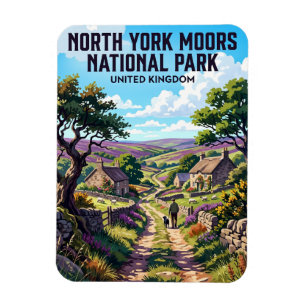 Magnet Flexible Parc national des North York Moors Royaume-Uni