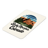 Magnet Flexible Parc national des Rocheuses (Côté Gauche)
