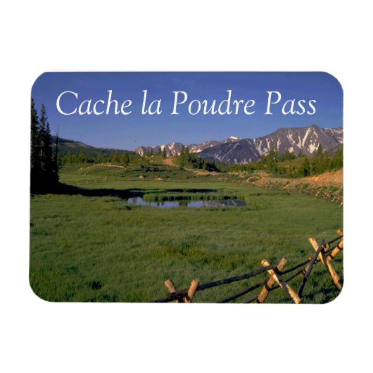 Magnet Flexible Parc national des Rocheuses (Horizontal)
