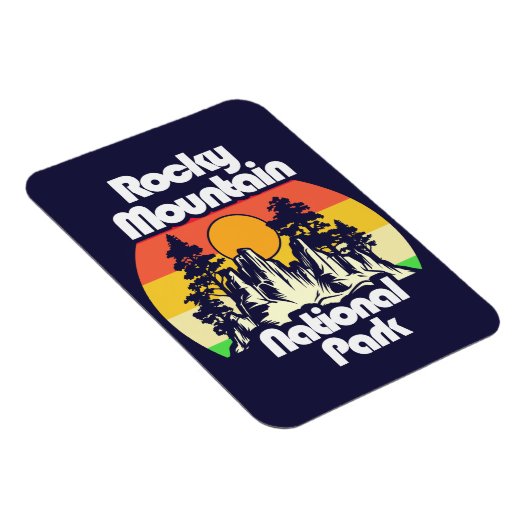 Magnet Flexible Parc national des Rocheuses (Côté Droit)