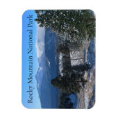 Magnet Flexible Parc national des Rocheuses de neige balayé par le (Vertical)