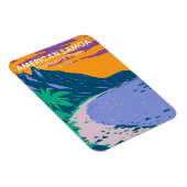 Magnet Flexible Parc national des Samoa américaines Ofu Beach (Côté Droit)