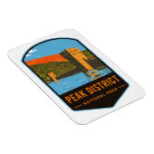 Magnet Flexible Parc national du district de Peak (Côté Droit)