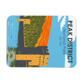 Magnet Flexible Parc national du district de Peak Angleterre Vinta (Horizontal)