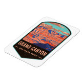 Magnet Flexible Parc national du Grand Canyon (Côté Gauche)