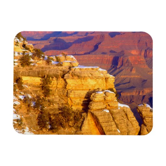 Magnet Flexible Parc national du Grand Canyon en hiver (Horizontal)