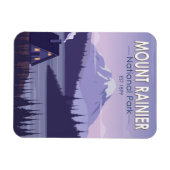 Magnet Flexible Parc national du Mont Rainier Washington Cabine Re (Horizontal)