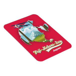 Magnet Flexible parc national fuji hakone izu, carte du japon