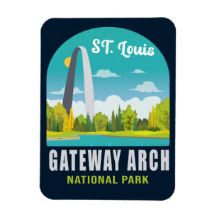 Magnet Flexible Parc national Gateway Arch Saint Louis - Missouri