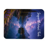 Magnet Flexible Parc national Jasper Canada la nuit (Horizontal)