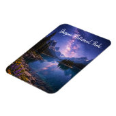 Magnet Flexible Parc national Jasper Canada la nuit (Côté Gauche)