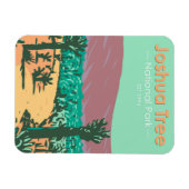 Magnet Flexible Parc national Joshua Tree Cholla Cactus Garden (Horizontal)