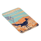 Magnet Flexible Parc national Joshua Tree Roadrunner Vintage (Côté Droit)