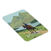 Magnet Flexible Parc national Killarney Voyage à cheval (Côté Droit)