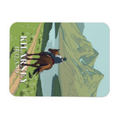Magnet Flexible Parc national Killarney Voyage à cheval (Horizontal)