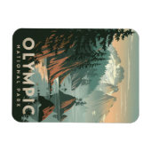Magnet Flexible Parc national olympique Vintage (Horizontal)