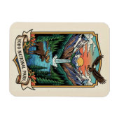 Magnet Flexible Parc national Yoho Canada (Horizontal)