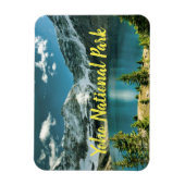 Magnet Flexible Parc national Yoho (Colombie-Britannique) stylisé (Vertical)