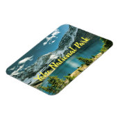 Magnet Flexible Parc national Yoho (Colombie-Britannique) stylisé (Côté Gauche)