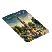 Magnet Flexible Parc Vigeland Norvège (Côté Droit)