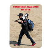 Magnet Flexible Parfois, la taille importe (Vertical)